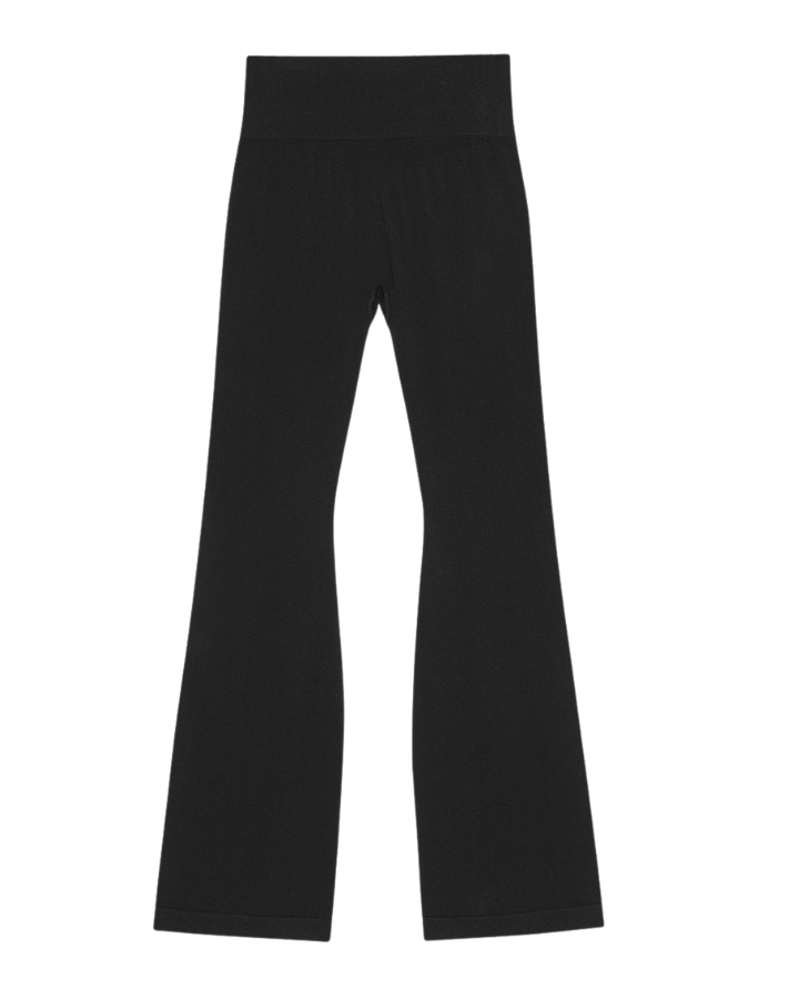 Flare leggings - sort